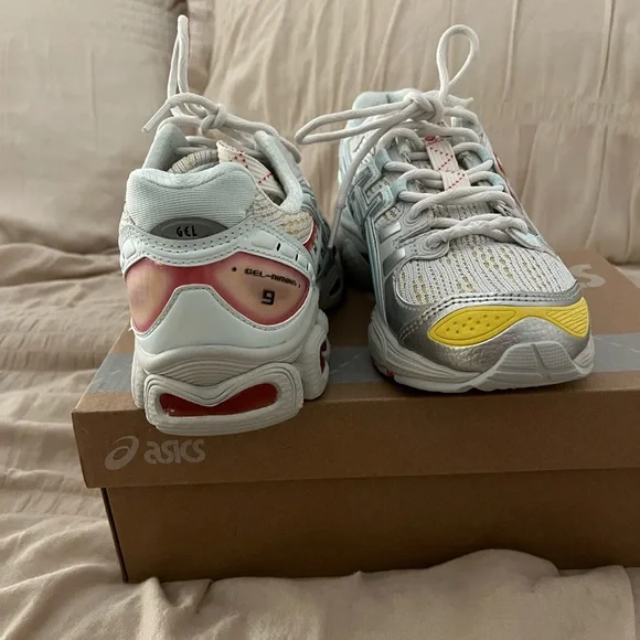 ASICS gel nimbus 9 glacier grey soothing sea men's size 5 women's 6.5 UK 4 - Picture 7 of 7